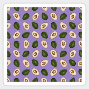 Avocado Pattern Sticker